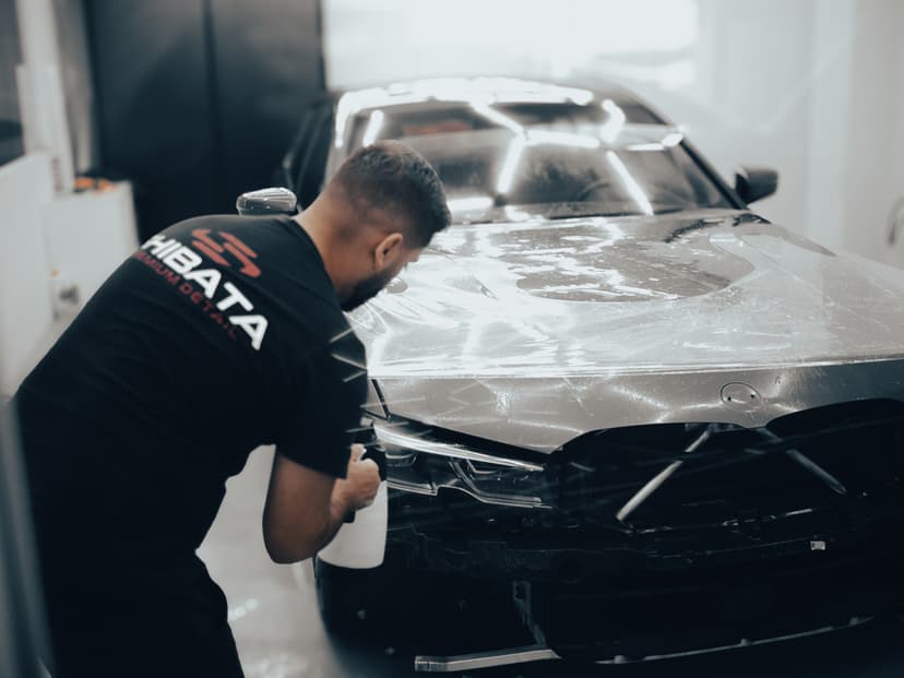 Aplicação de PPF - Serviço de estética automotiva da Shibata Premium Detail